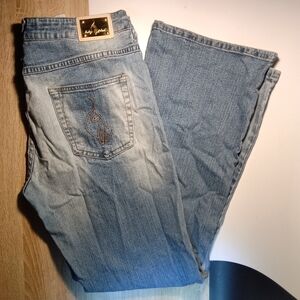Baby Phat Light Blue Bootcut Jeans